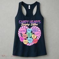 Funny Valentine Candy Hearts Surgery Edition Women's Tank Top thumb 3
