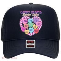 Funny Valentine Candy Hearts Surgery Edition Hat thumb 0
