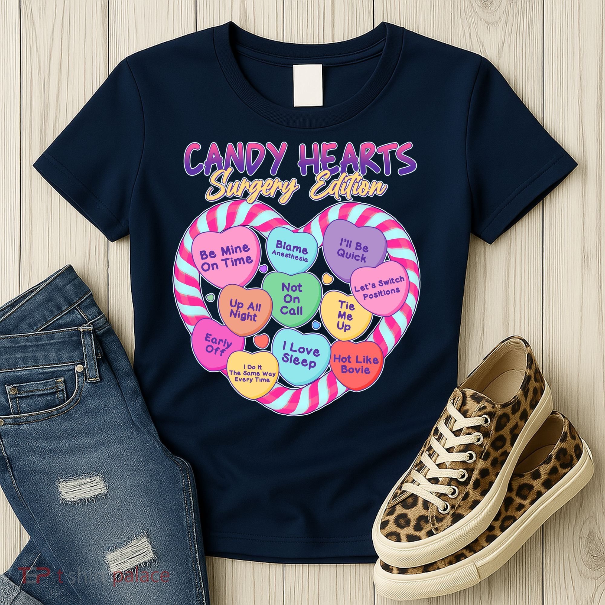 Funny Valentine Candy Hearts Surgery Edition Women's T-Shirt