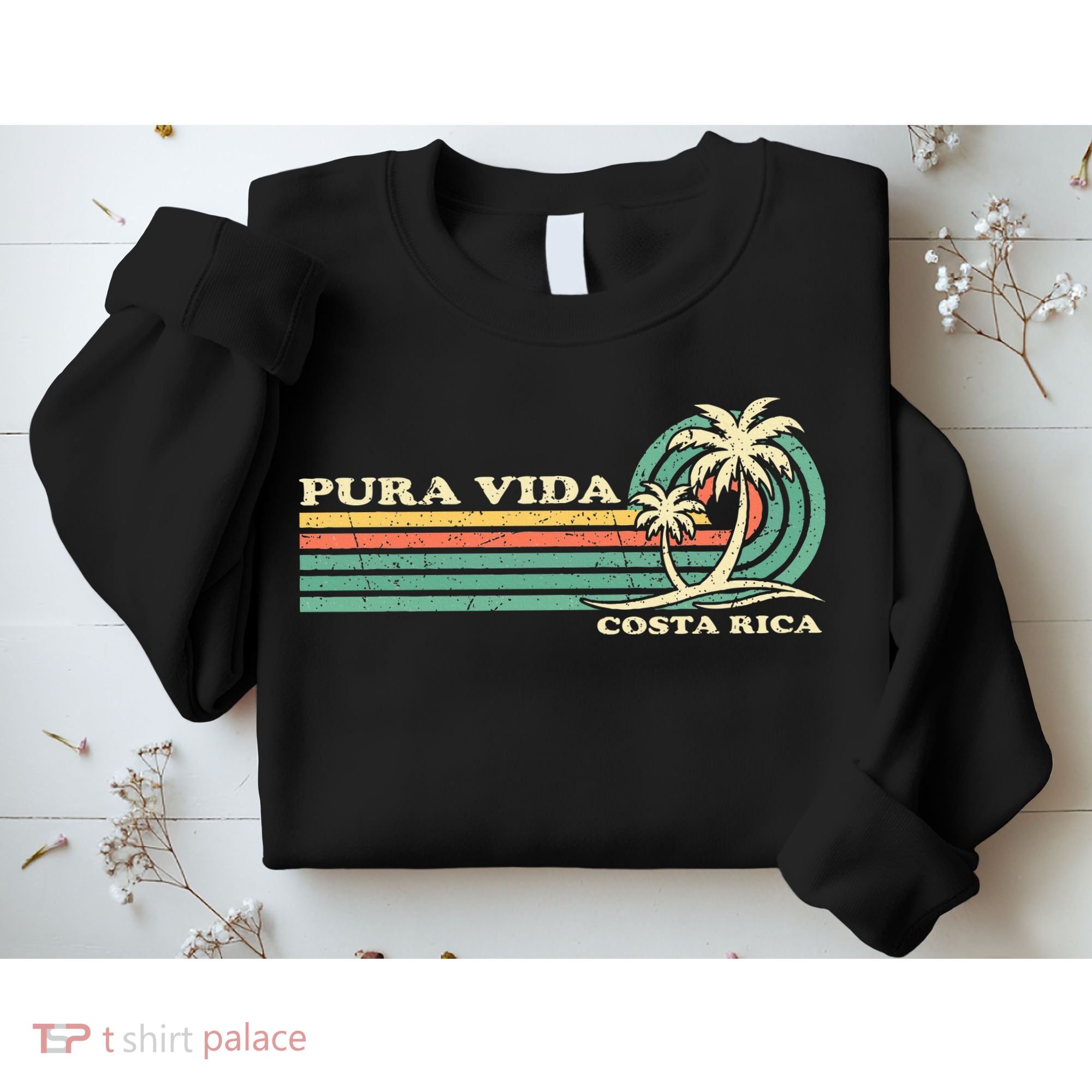 Family Vacation Costa Rica Pura Vida Beach Sweatshirt