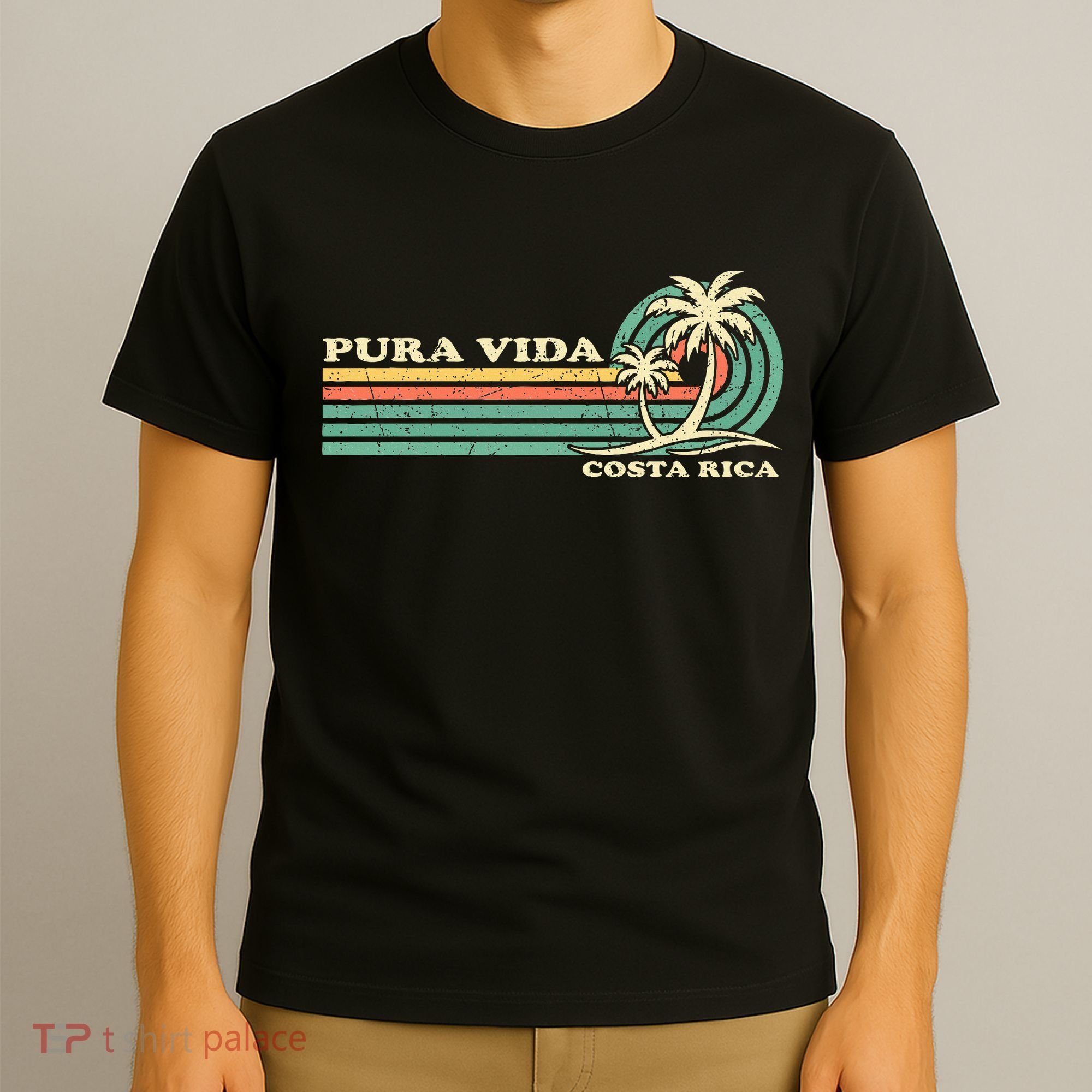 Family Vacation Costa Rica Pura Vida Beach T-Shirt