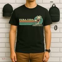 Family Vacation Costa Rica Pura Vida Beach T-Shirt thumb 6
