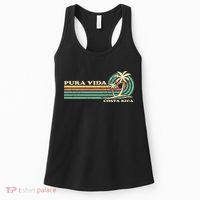 Family Vacation Costa Rica Pura Vida Beach Women's Tank Top thumb 0