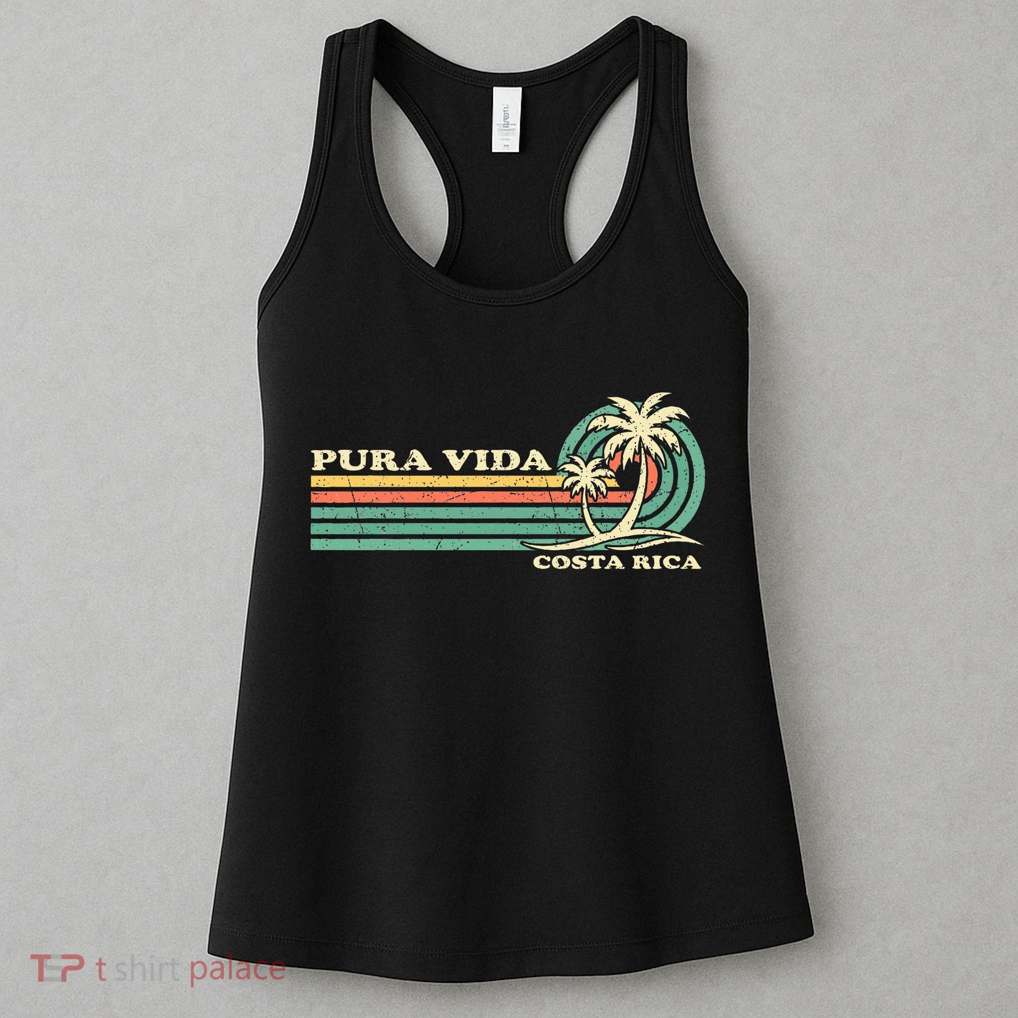 Family Vacation Costa Rica Pura Vida Beach Women's Tank Top