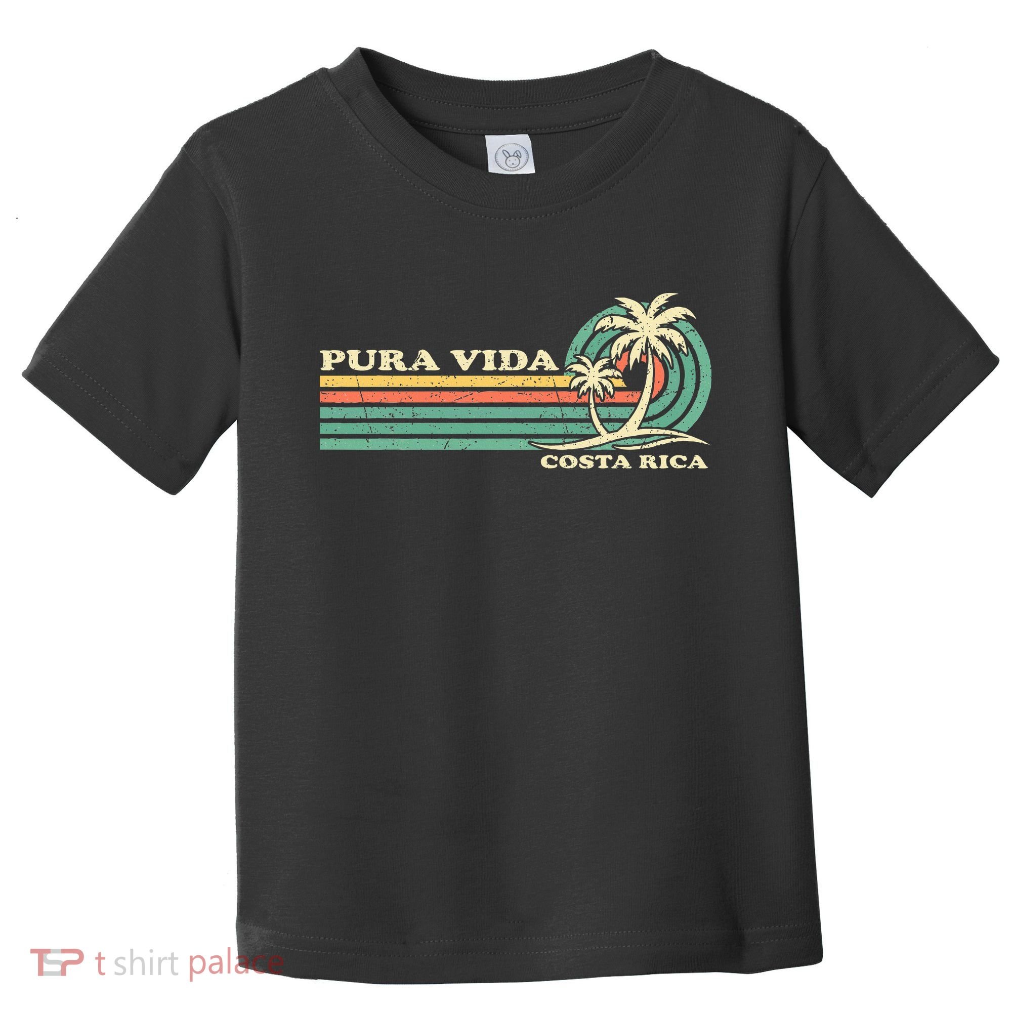 Family Vacation Costa Rica Pura Vida Beach Toddler T-Shirt