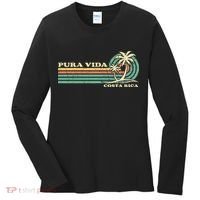 Family Vacation Costa Rica Pura Vida Beach Women's Long Sleeve Shirt thumb 0