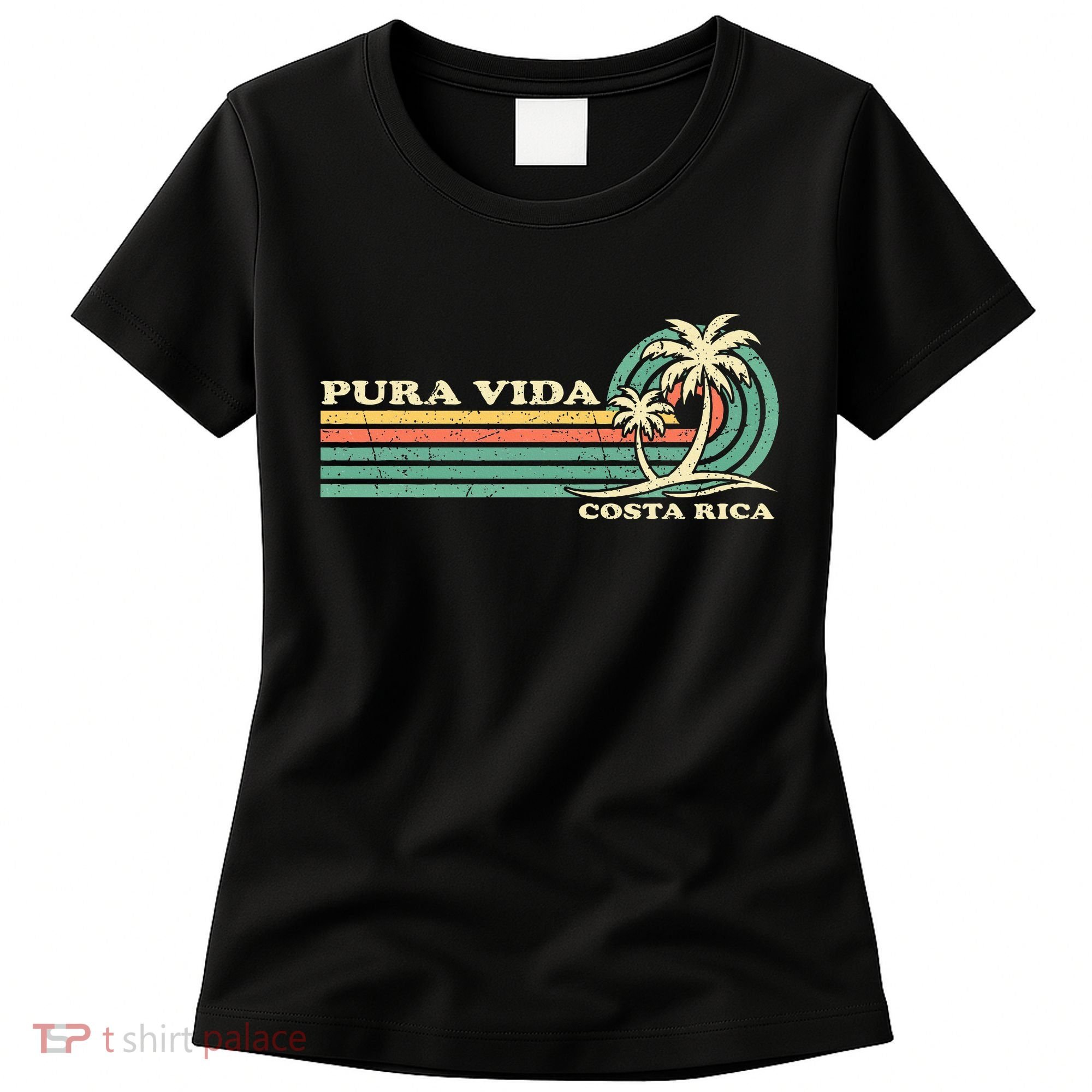 Family Vacation Costa Rica Pura Vida Beach Women's T-Shirt