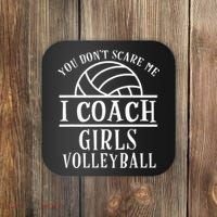 Funny Volleyball Coach I Coach Volleyball Coach Coaster thumb 0