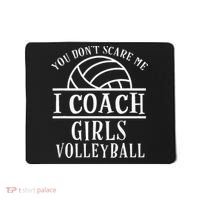 Funny Volleyball Coach I Coach Volleyball Coach Mousepad thumb 0