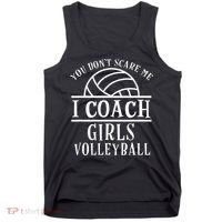 Funny Volleyball Coach I Coach Volleyball Coach Tank Top thumb 0