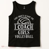Funny Volleyball Coach I Coach Volleyball Coach Tank Top thumb 2