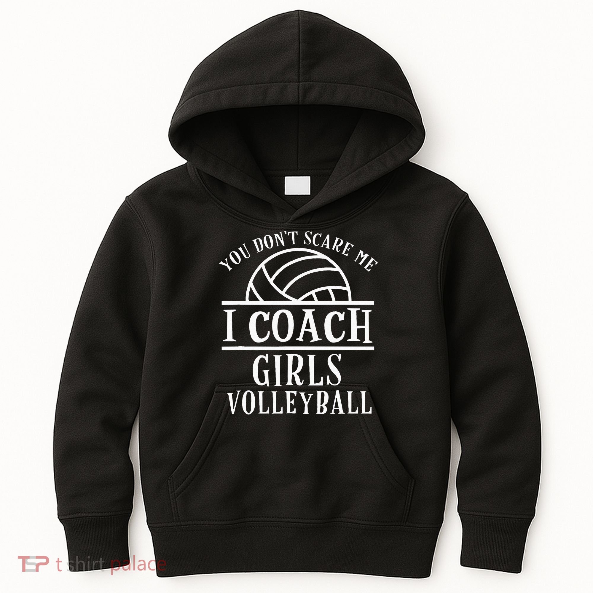 Funny Volleyball Coach I Coach Volleyball Coach Kids Hoodie