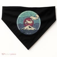Fuji Volcano Classic Retro USA-Made Doggie Bandana thumb 0