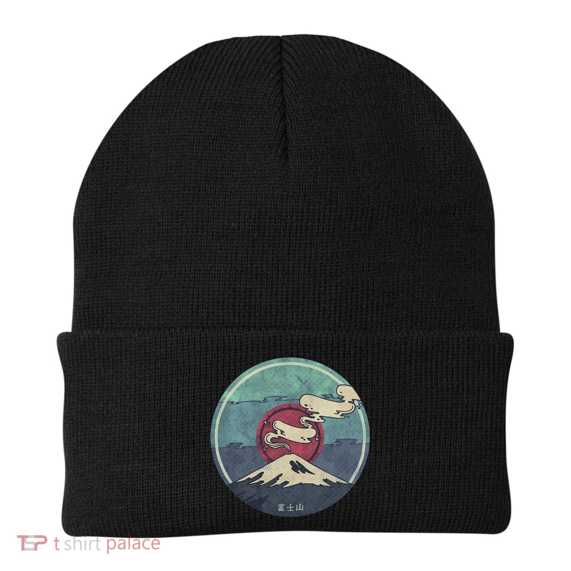 Fuji Volcano Classic Retro Beanie