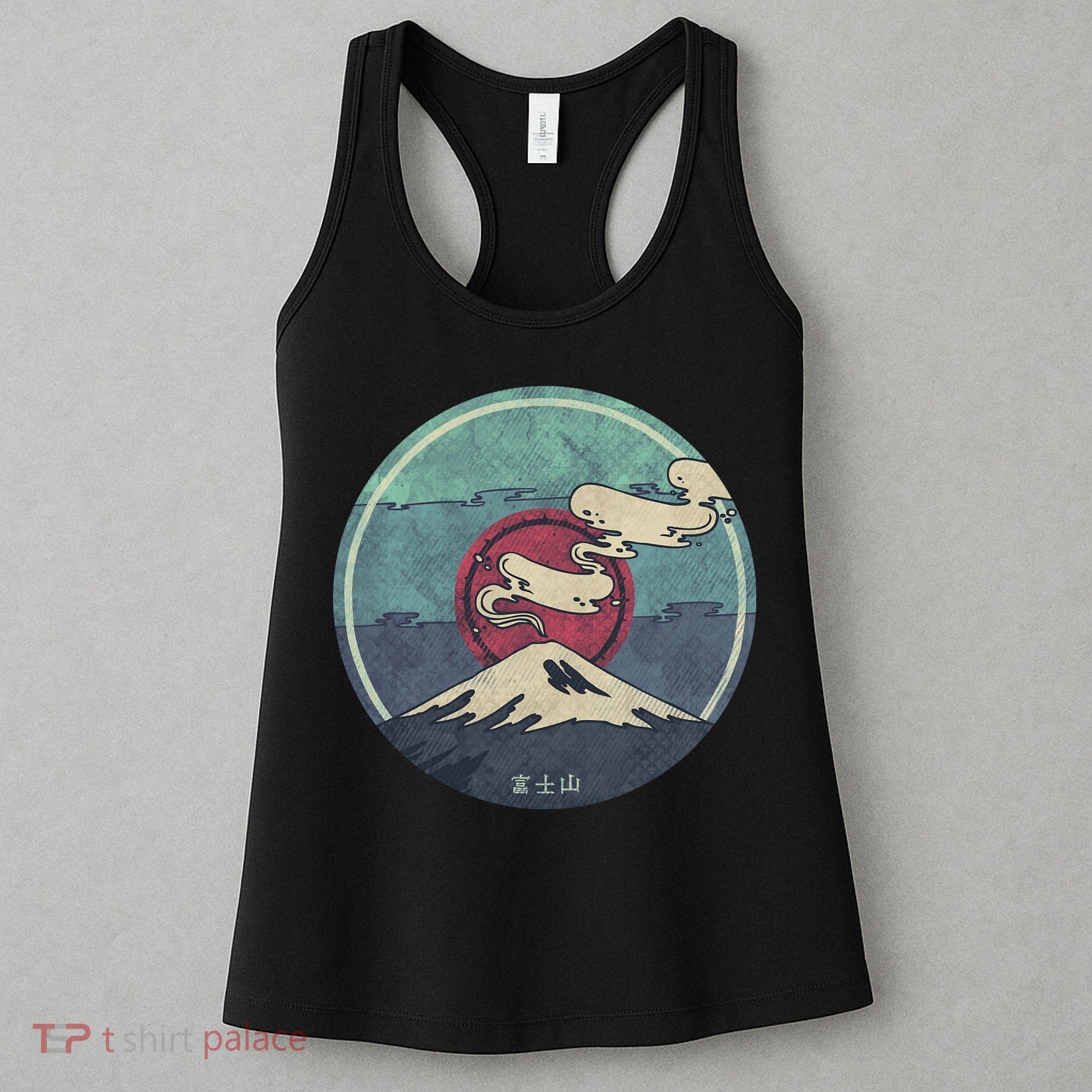 Fuji Volcano Classic Retro Women's Tank Top