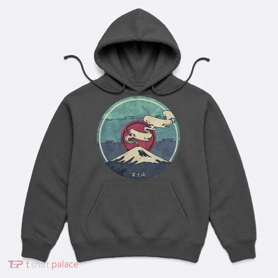 Fuji Volcano Classic Retro Hoodie