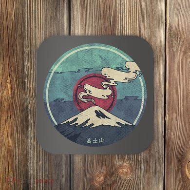 Fuji Volcano Classic Retro Coaster