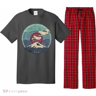 Fuji Volcano Classic Retro Pajama Set