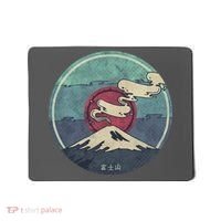 Fuji Volcano Classic Retro Mousepad thumb 0