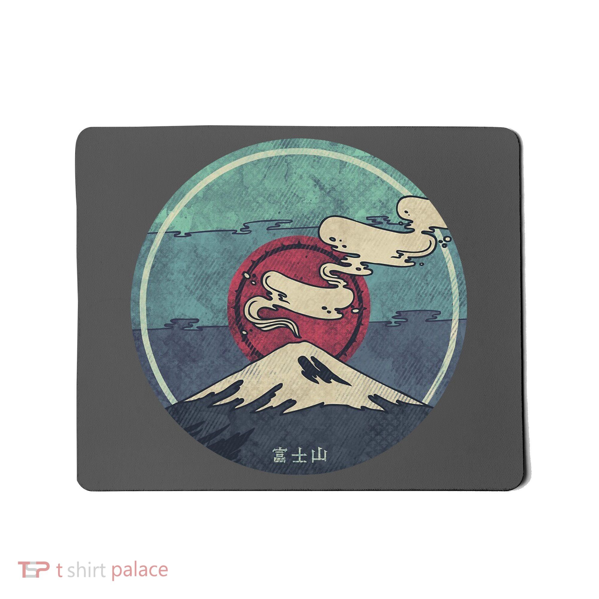 Fuji Volcano Classic Retro Mousepad