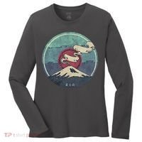 Fuji Volcano Classic Retro Women's Long Sleeve Shirt thumb 0
