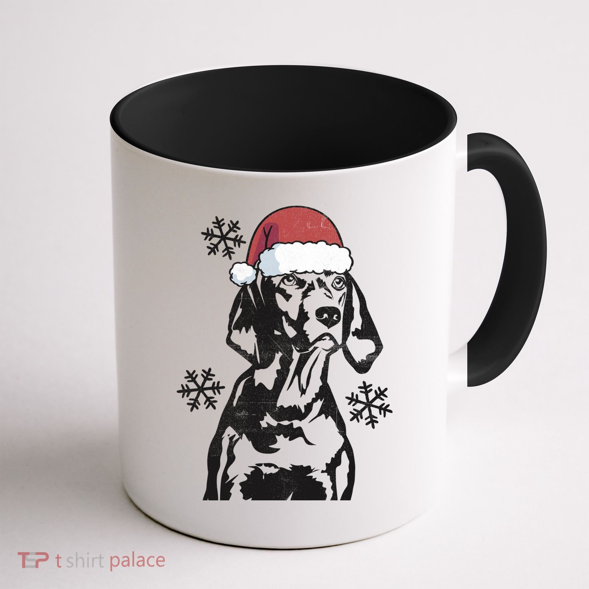 Funny Vizsla Christmas Santa Hat Xmas Mom Dad Gift Coffee Mug