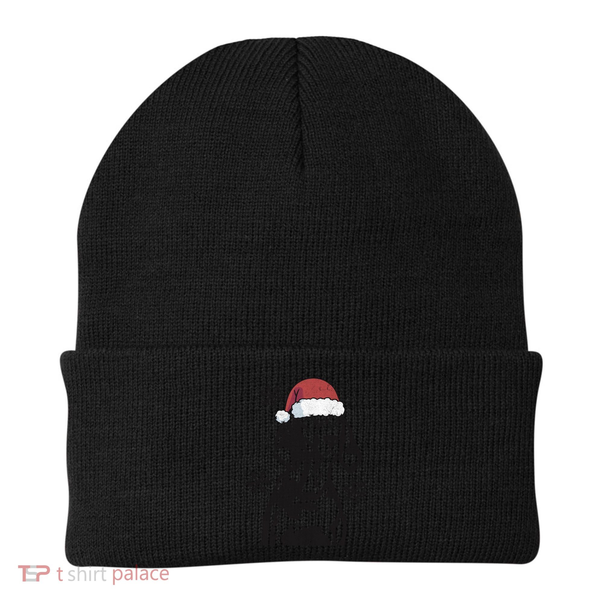 Funny Vizsla Christmas Santa Hat Xmas Mom Dad Gift Beanie