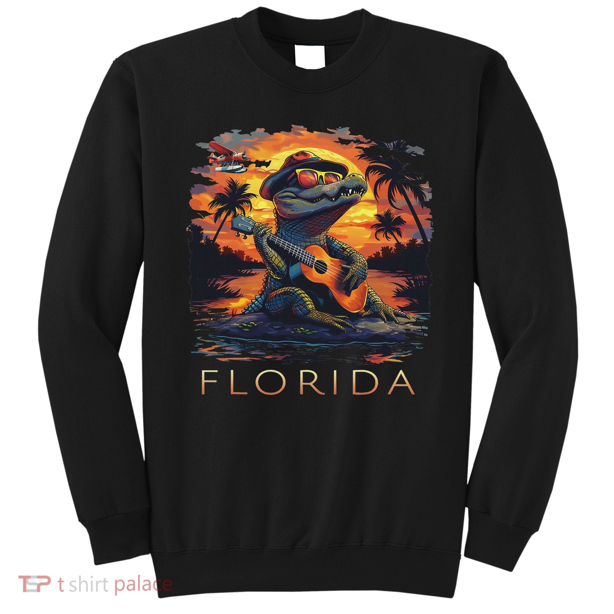 Florida Vacation Cute Alligator Sweatshirt