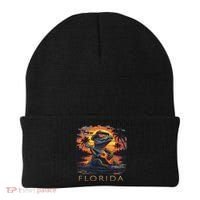 Florida Vacation Cute Alligator Beanie thumb 0