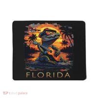 Florida Vacation Cute Alligator Mousepad thumb 0