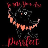 Funny Valentine Cat To Me You Are Purrfect Coffee Mug thumb 5