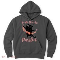 Funny Valentine Cat To Me You Are Purrfect Hoodie thumb 0