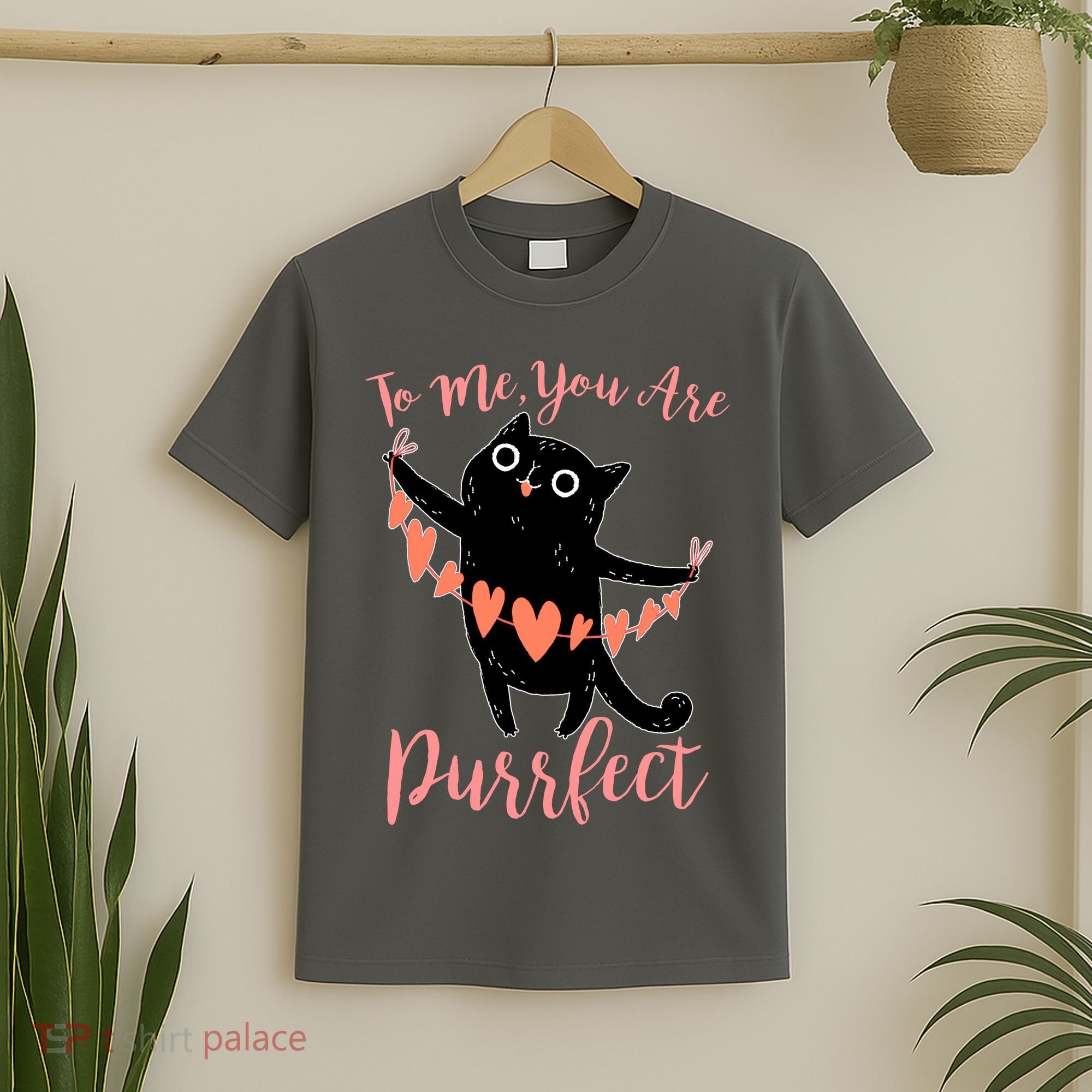 Funny Valentine Cat To Me You Are Purrfect T-Shirt