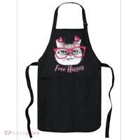 Funny Valentine Cat Free Hisses Apron thumb 0