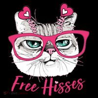 Funny Valentine Cat Free Hisses Coffee Mug thumb 5