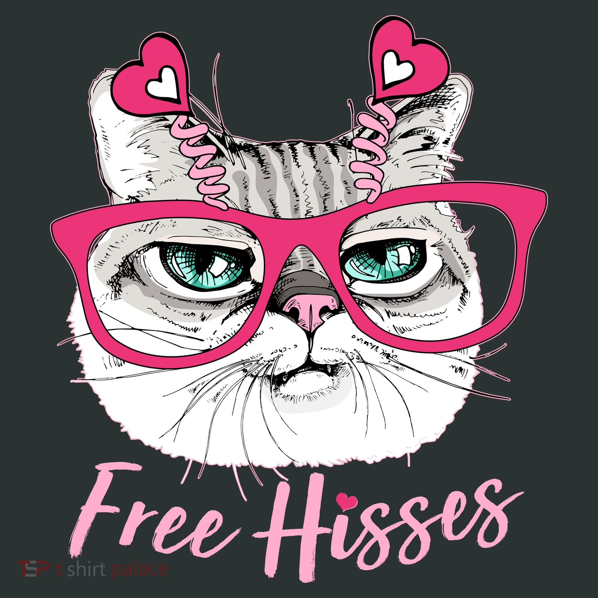Funny Valentine Cat Free Hisses Baby Bodysuit