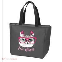 Funny Valentine Cat Free Hisses Tote Bag thumb 3
