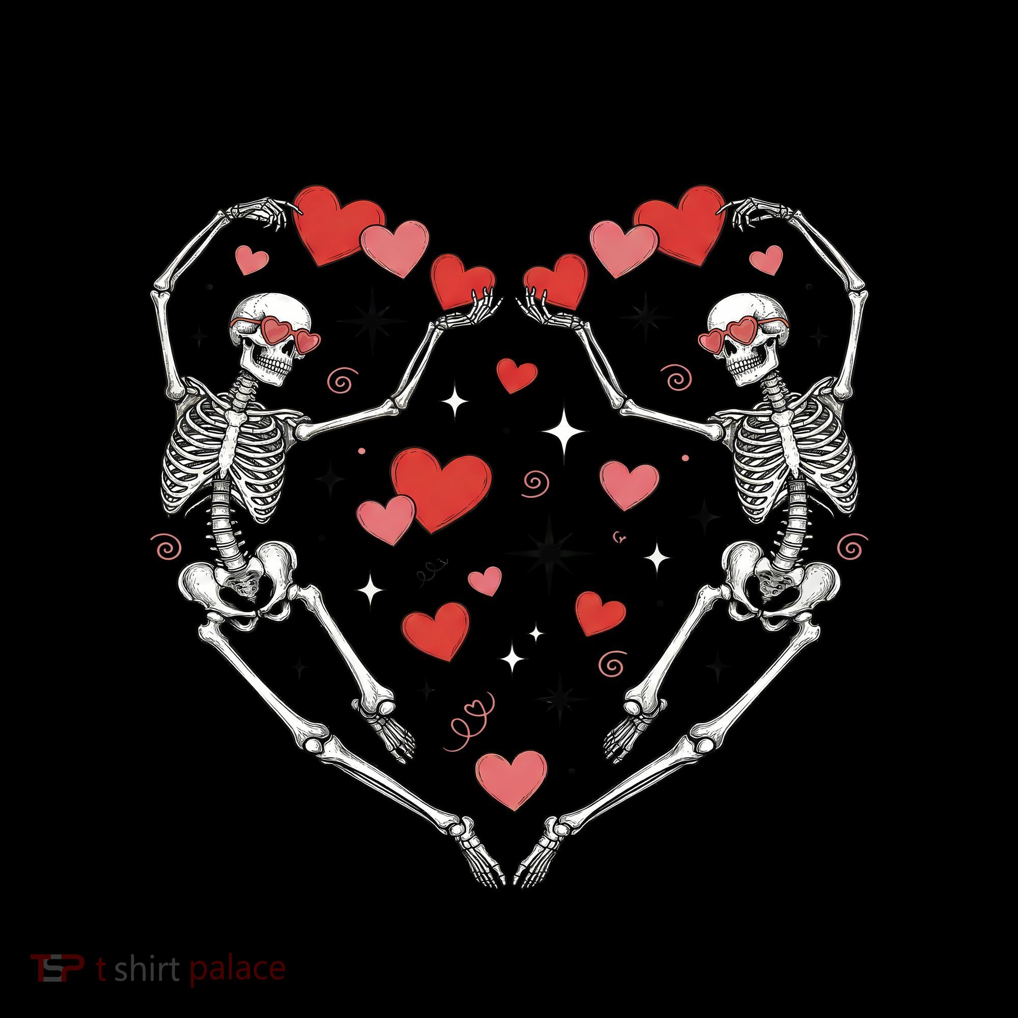 Funny Valentines Day Love You To The Bones Skeletons Coffee Mug