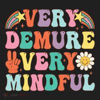Funny Very Demure Very Mindful Trend Demure & Mindful Women's Sweatshirt thumb 2
