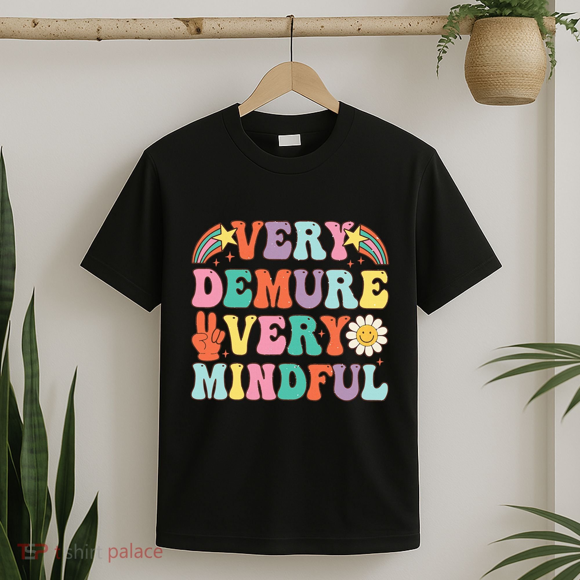Funny Very Demure Very Mindful Trend Demure & Mindful T-Shirt