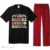 Funny Very Demure Very Mindful Trend Demure & Mindful Pajama Set thumb 0
