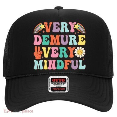 Funny Very Demure Very Mindful Trend Demure & Mindful Hat