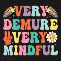 Funny Very Demure Very Mindful Trend Demure & Mindful Kids Sweatshirt thumb 2