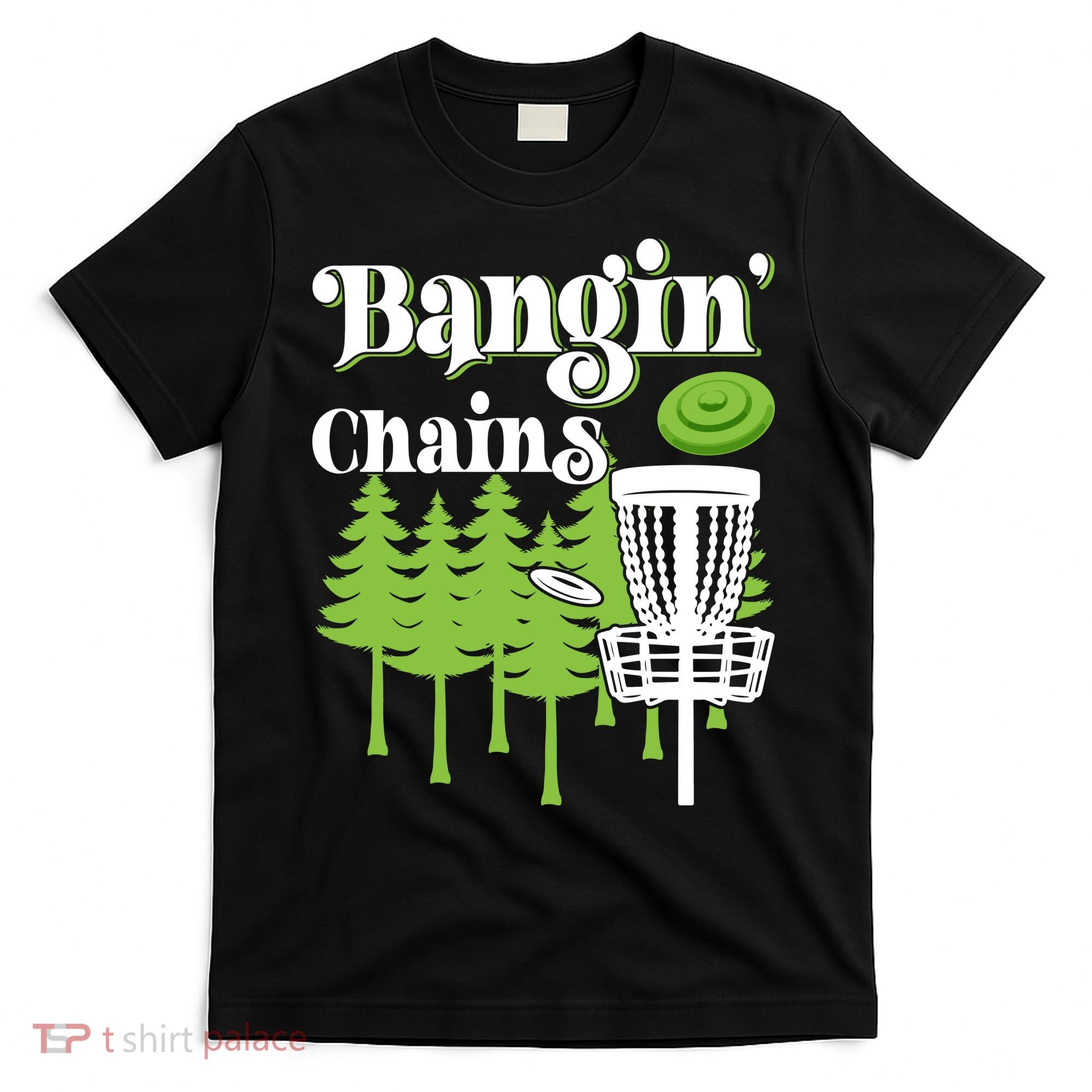 Funny Vintage Disc Golf Bangin' Chains T-Shirt