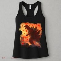 Funny Valentines Day Japanese Kaiju Monster Women's Tank Top thumb 3