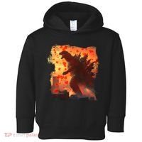 Funny Valentines Day Japanese Kaiju Monster Toddler Hoodie thumb 0