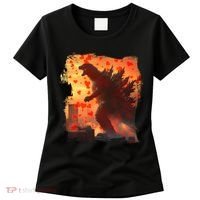 Funny Valentines Day Japanese Kaiju Monster Women's T-Shirt thumb 0