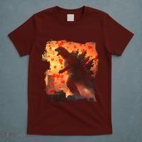 Funny Valentines Day Japanese Kaiju Monster T-Shirt thumb 5
