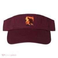 Funny Valentines Day Japanese Kaiju Monster Visor thumb 0