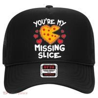 Funny Valentine's Day You're My Missing Slice Heart Pizza Hat thumb 0
